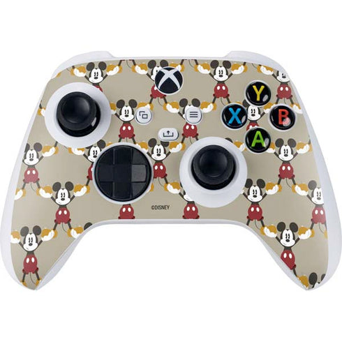 Disney Mickey Mouse Pattern Formation Xbox Series S Controller Skin